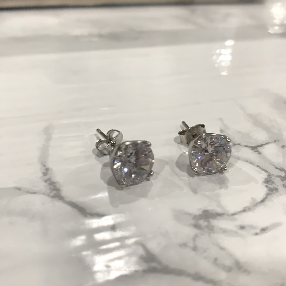 Sterling silver stud earrings